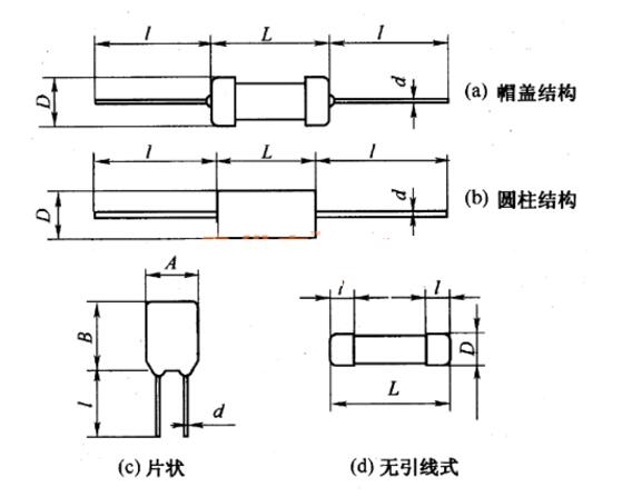 標(biāo)準(zhǔn)電阻器結(jié)構(gòu)